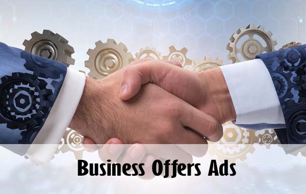 business offer ads